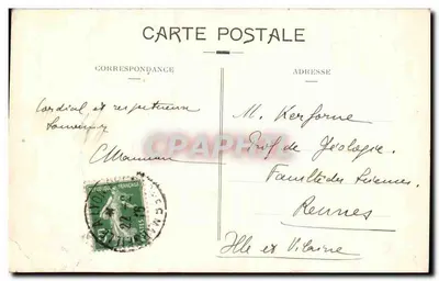 Marseille — Le Pharo, IG — éditeur Le Pharo, IG, n° 110 — Verso