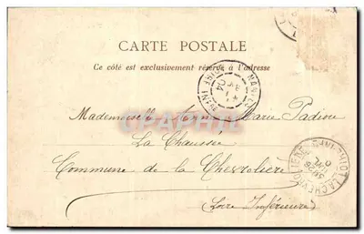 La Bernerie — Grotte de la Vierge — Héliotypie Dugas, Nantes, n° 359 — Rewers