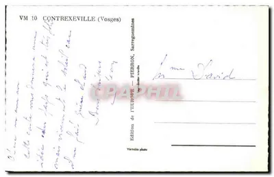 Contrexeville — widok panoramiczny — Wydawnictwo Europy, Pierron — Rewers