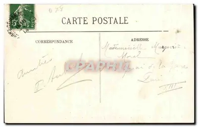 Rambouillet — O Parque — O Castelo tomado pelos Cananx — H. L. — Verso