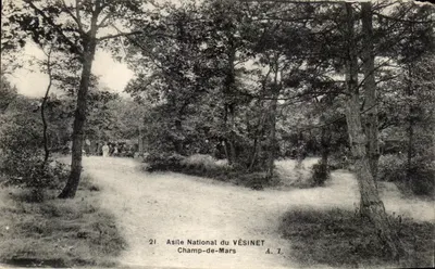 Asilo Nacional do VÉSINET — Champ-de-Mars — A. I. n°21