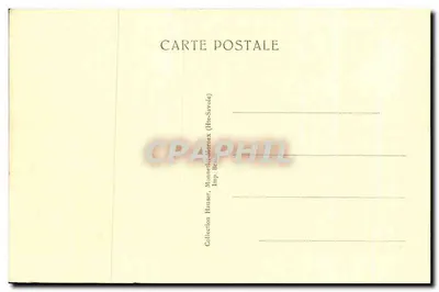 Mont-Blanc widziany z Salève — widok panoramiczny — seria 25458 c, wydane przez Monnetier-atome (Haute-Savoie) — Rewers
