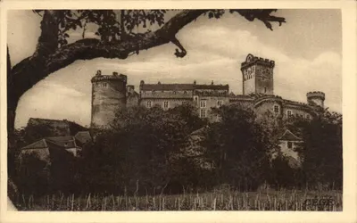 Castelo de Castelnau-Bretenoux — vista panorâmica — Edição CISTANGA-DU — Saint-Céré