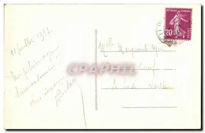 Castelo de Lamartine — Lembranças de Lamartine — Combier Imp. Macon — Verso
