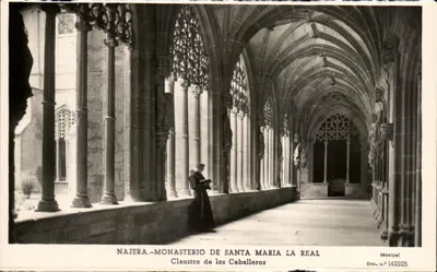 Najera.-Mosteiro de Santa Maria la Real — Claustro dos Cavaleiros — Manipel, n.º 142205
