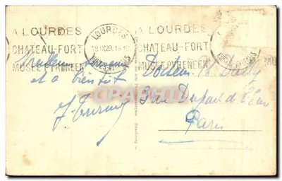 Muzeum Pirenejskie w Zamek Fort na Lourdes — Sala Folkloru — Rewers