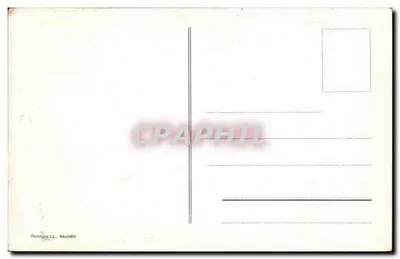 Clarens — O Quai e Ilha de Salagnon — Phototyping C°, Neuchâtel — Verso