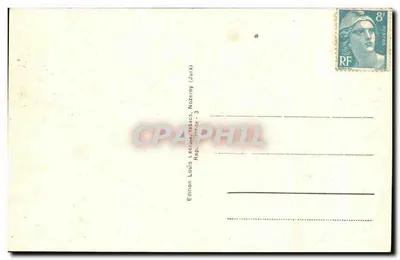 O Desfiladeiro de Entre-Porte — Sítios pitorescos da França-Comtado — Edição Louis Lacroix, Nozeroy (Jura) — Verso