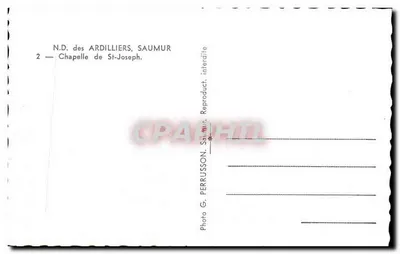 Kaplica Ardilliers — Saumur — Foto G. Perrusson — Rewers