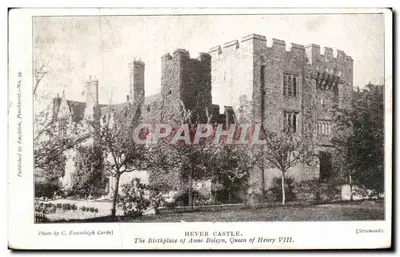 Hever Castle — Château de Hever — Publié par C. Essenhigh Corke, No. 34