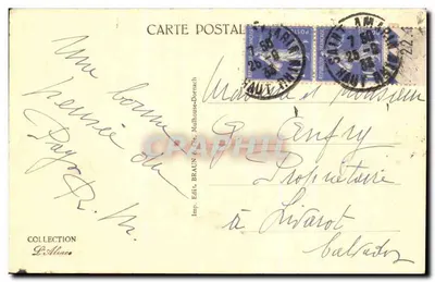 Walia Wesserling — Farma Markstein i masowy Drumont — Wydawca Braun, Mulhouse-Dormach — Rewers