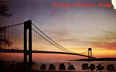 Verrazano-Narrows Bridge — New York — Dexter Press, Inc. Nr. DT-4088-C