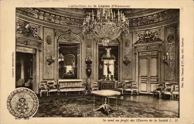 Pałac Orderu Honoru — Salony Rotondy — Wydawca: Chaque & Cie, Epernay