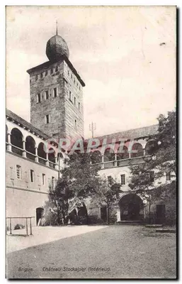 Brigue. Castelo Stockalper (Interior) — editor Vereinigte Kunstindustrie Metz & Laütz, n° VI 41255