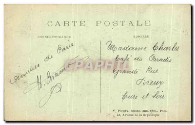 Parijs (XVI) - Villa 'Montmorency' - Rond-Point de l'Avenue du Square — Achterkant