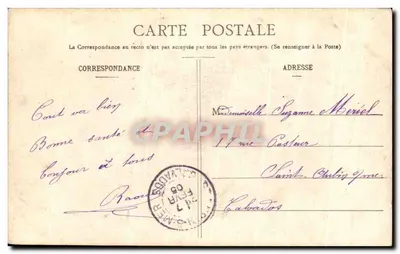 Park w Versailles — Basen Apollon i Tapis Vert — Mme Moreau, wyd., Versailles — Rewers