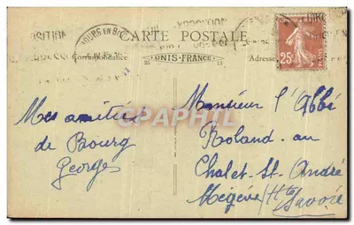 Mausolée de Marguerite d'Autriche — Église de Broug — L'Ain Illustré 65 bis — Verso