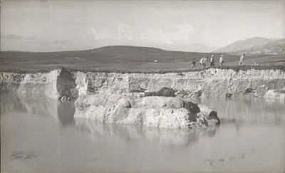 Lac soli w Târgu Jiu — krajobraz górniczy — wydawca nieznany, numer seryjny nie widoczny