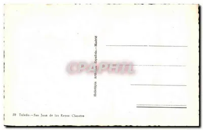 San Juan de los Reyes — Klasztor — Hellotópia Artística Española, Madrid — Rewers