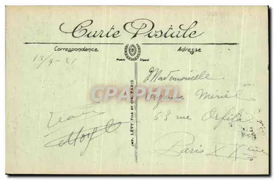 Lourdes — A Basílica e o Gave — LL. — n°246 — Verso