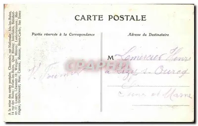 Chamonix — Le mauvais pas i morze lodowe — wydawca nie widoczny — Rewers