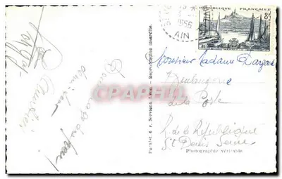 Chegada ao Grande Saint-Bernard — vista panorâmica nevada — Pas, n°19 — Verso