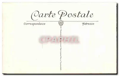 Parque de VERSAILLES — O Bassin de Neptune e as Grandes Eaux — A.P. n°29 — Verso