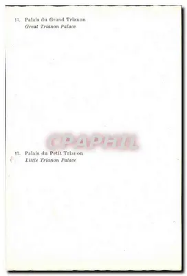Paleis van het Grand Trianon — Paleis van het Petit Trianon — Achterkant