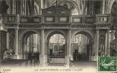 Arques-la-Bataille — A igreja. — O jubé
