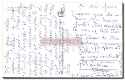 La Côte d'Azur - Paradies - La Pinemada - Wydawnictwo M.M.B. 4, ul. Château, Nice — Rewers