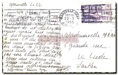 Port w Marsylii — widok Starego Portu z Hotelem Genewa — wyd. Ary — Rewers