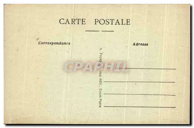 Azay-le-Rideau (Indre-et-Loire) — O Castelo Renascentista — A Cozinha — A. P. — Verso
