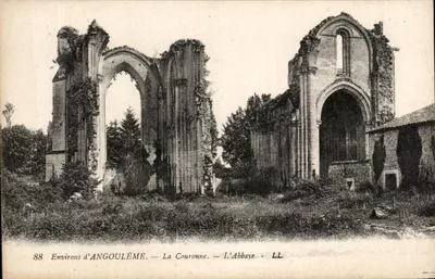 La Couronne — A Abadia — LL — Ao redor de Angoulême