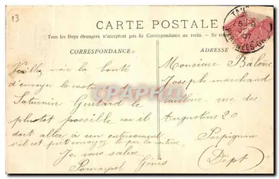 Marseille - Reformowani i Pomnik Mobilnych — K. Lacour, n°650 — Rewers