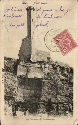 A Lanterna de Rochecorbon — B. F., Paris — número de série não visível