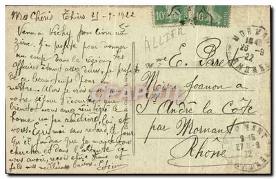 Vichy — Źródło Parku i Pokryte Galerie — n° 359 — Rewers