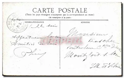 Vichy — Place Victor-Hugo et Rue de Nîmes — Verso