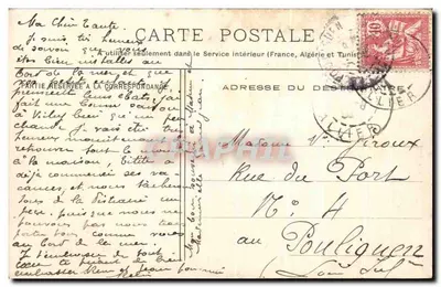 Vichy — Quai Allier i Most — wydawca Olach, nr 4 — Rewers