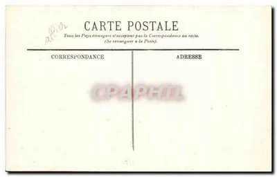 Vichy — Fronton kasyna — Widok na ogród — LL. — Rewers