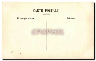 Vichy — Hôpital Militaire — Éditeur non identifié, n° de série non visible — Verso