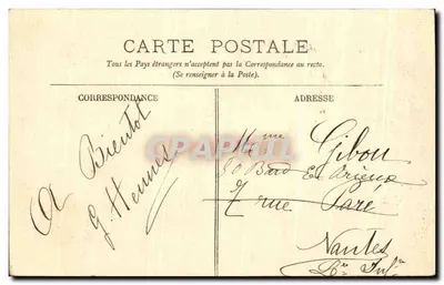 Vichy — O Arco — Uma Avenida Coberta — LL. — Verso