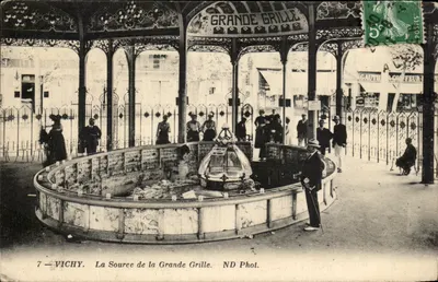 Vichy — La Source de la Grande Grille — ND Phot.