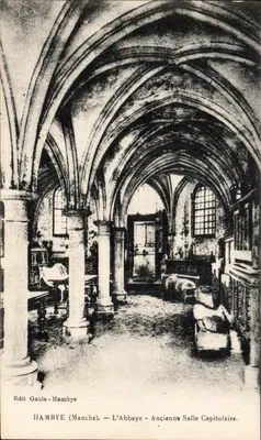 Hambye (Manche) — A Abadia — Sala Capitular Antiga — Edit Gaule - Hambye