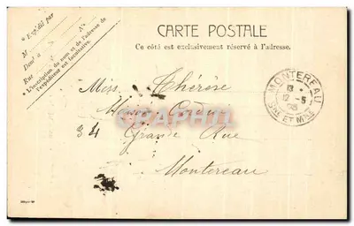 Gloria Vietais — Hotel de Ville — Amities Barbot — Verso