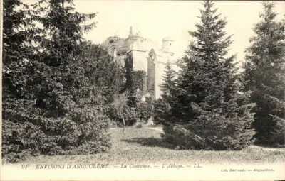 La Couronne — A Abadia — Arredores de Angoulême — Lib. Barraud — Angoulême