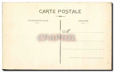 Stara pocztówka Angoulême Pittoresque Dominujące te rotundy Rempart Desaix — Rewers