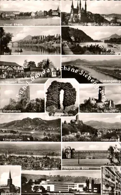 Rund um das schöne Siebengebirge — Local/Tema principal — editor: Graphik, n° de série 416A
