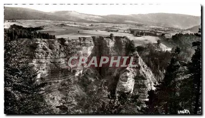 Aproximadamente de Meyrueis (Lozère) — Vista geral do Gouffre — Edições ARGRA