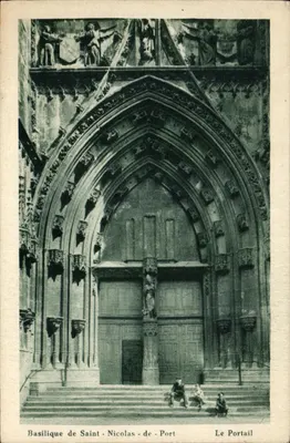 Basílica de São Nicolau de Port — O Portal — Ed. "A la Ménagère" São Nicolau