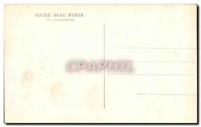 Sacré-Cœur — París — editor 'Notre Beau Paris', n°14 — Reverso